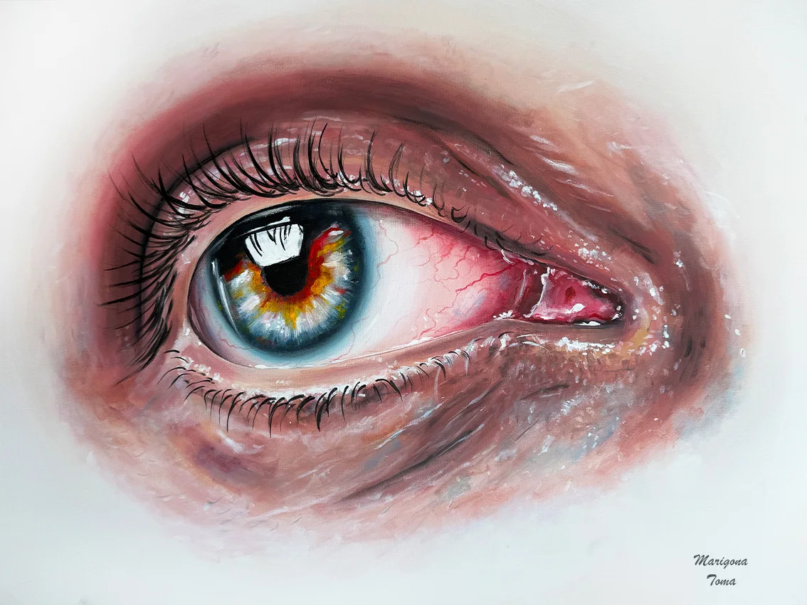 Amber Gaze by Marigona Toma