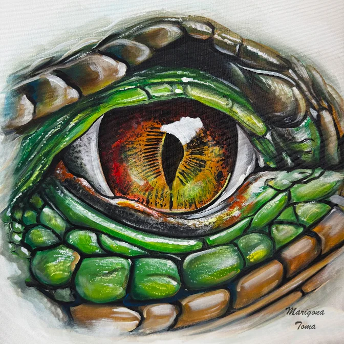 Reptile Jewel by Marigona Toma