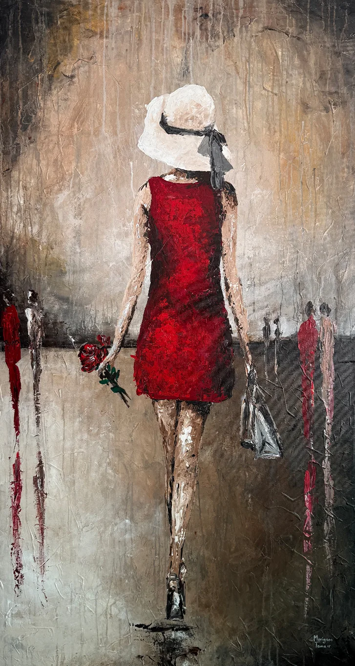Red Figure by Marigona Toma